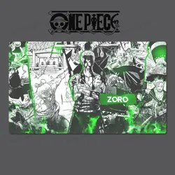 Roronoa Zoro O-P Table Duel Playmat OPCG TCG CCG Mouse Pad Trading Card Game Mat - Image 1