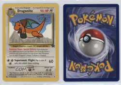 Pokemon The First Movie - Dragonite WOTC Black Star #5 1999 - Image 3