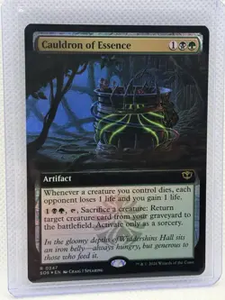 Cauldron of Essence (Extended Art) Secrets of Strixhaven FOIL 0347 - Image 1