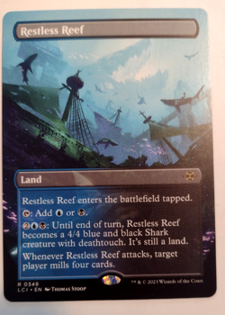 Restless Reef (Borderless) - The Lost Caverns of Ixalan (LCI) - EN R 0349 - Image 1