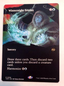 Winternight Stories (Borderless) - Tarkir: Dragonstorm (TDM) - EN R 0336 - Image 1