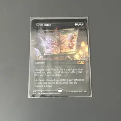 MTG - Core Set 2021 - Grim Tutor - Borderless - NM - Image 1