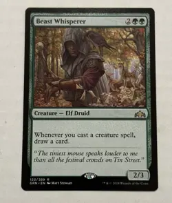 Beast Whisperer #167 LP Commander 2020 C20 Magic MTG magic the gathering - Image 1