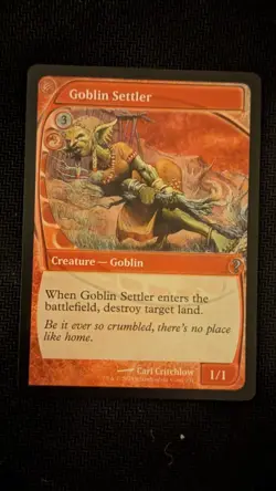 MTG - Goblin Settler - Uncommon - Mystery Booster 2 Future Sight (MB2) - M/NM - Image 1