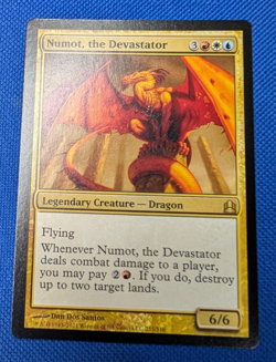 Numot, the Devastator, Commander 2011, MTG, Magic the Gathering - Image 1