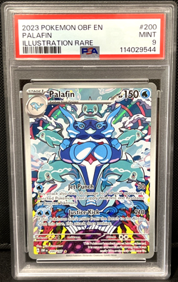 Palafin 200/197 Illustration Rare - PSA 9 - Obsidian Flames - SV03 - Pokemon TCG - Image 1