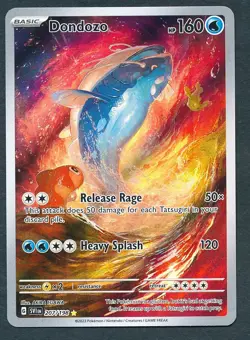 Pokemon Scarlet & Violet: DONDOZO 207/198 Illustration Rare ~ NM-MT - Image 1