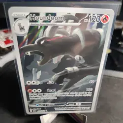 2024 Pokemon SVP En Shrouded Fable Houndoom 066/064 Illustration Rare - Image 1