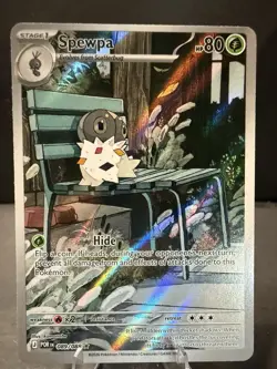Spewpa 089/088 Me03: Perfect Order Holo Illustration Rare Pokemon Near Mint - Image 1