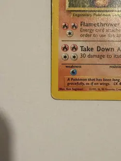 Pokemon TCG Arcanine Base Set 23/102 Regular Unlimited Uncommon Non Holo WOTC LP - Image 5