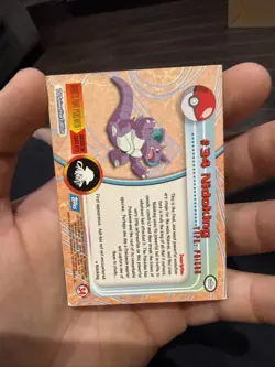Topps Pokemon #34 Nidoking - Image 2