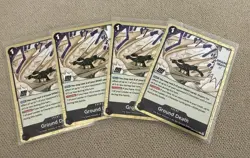 4x Ground Death OP14-096 (1x Playset) One Piece TCG The Azure Sea's Seven ENG NM - Image 1