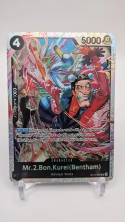 Mr.2.Bon.Kurei (Bentham) OP14-091 The Azure Sea's Seven One Piece - Image 1