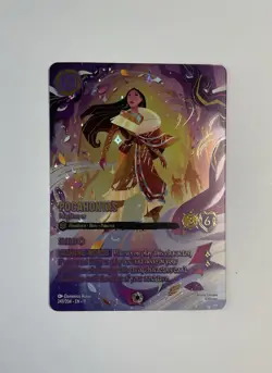 Disney Lorcana - Pocahontas - Peacekeeper (Iconic) 241/204 Winterspell - Image 1