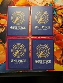 Uta Collection One Piece Card Game Bundle Of 4 Cards - NM Foil - Image 2