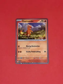 Charmander - (Cosmos Holo) 004/165 Miscellaneous Cards & Products Holo - Image 1