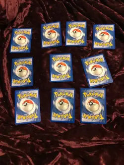 Vintage Pokemon Card Lot Espeon Starters Charmander Squirtle Bulbasaur - Image 2