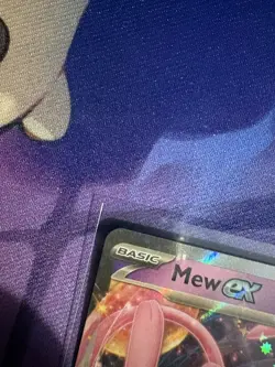 Pokemon TCG Mew EX 151/165 Scarlet Violet Ultra Rare Card English Edition - Image 2