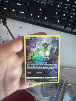 Mew GG10/GG70 Crown Zenith Galarian Gallery Pokemon Card NM - Image 3