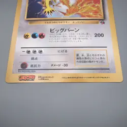 Pokemon Card Zapdos Moltres Articuno Corocoro Promo JUMBO NM-EX Japanese JB90 - Image 4