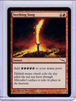 Seething Song #104 Common Mirrodin Regular MTG LP - Image 1