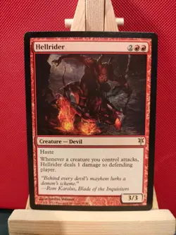 Hellrider - Duel Decks: Sorin vs. Tibalt - Rare - NM - MTG - Image 1