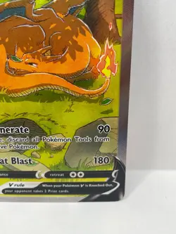 Pokemon TCG Charizard UPC Charizard V Black Star Promo SWSH260 - Image 4