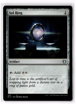Sol Ring 162 Commander: Innistrad: Midnight Hunt NM - Image 1