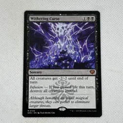MTG SOS | Withering Curse 0105 | Mythic! - Image 1