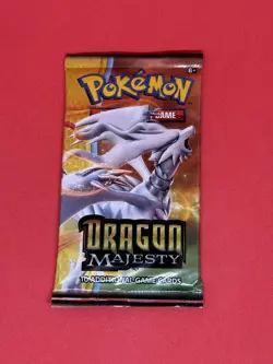Pokemon Sun & Moon Dragon Majesty Booster Pack Factory Sealed - Image 1