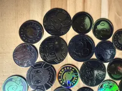 Lot of 33 Official Pokemon TCG Coins - Image 2