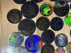 Lot of 33 Official Pokemon TCG Coins - Image 3