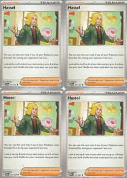 Pokemon TCG Twilight Masquerade x4 Hassel 151/167 Playset - Image 1