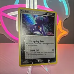 Reverse Holo Sableye 31/110 EX (NM-/LP+) Holon Phantoms Rare Pokemon TCG 2006 - Image 2