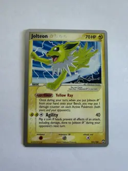 Pokemon Jolteon Gold Star 101/108 World Championships 2007 LP - Image 1
