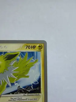 Pokemon Jolteon Gold Star 101/108 World Championships 2007 LP - Image 3
