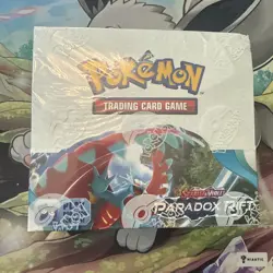 Pokemon TCG: Scarlet Violet Paradox Rift Booster Box Factory Sealed SV04 - Image 1