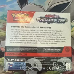 Pokemon TCG: Scarlet Violet Paradox Rift Booster Box Factory Sealed SV04 - Image 3
