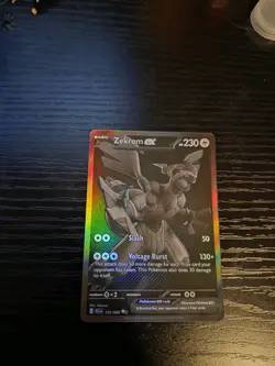 Zekrom Ex 172/086 Black Bolt Pokemon TCG English Mint Condition - Image 1