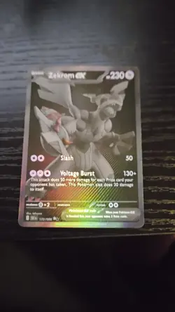 Zekrom Ex 172/086 Black Bolt Pokemon TCG English Mint Condition - Image 2