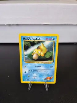 1999-2000 Pokemon TCG - Gym Heros- Non Holo- Misty's Psyduck 54/132 - Image 1