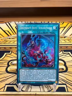 Yugioh Erbsundhafte Beute - Schlangenauge MP24-DE124 Secret Rare - Image 1