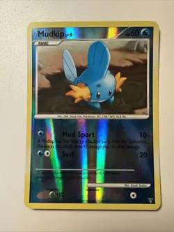 Pokemon Mudkip Reverse Holo Card 116/147 Supreme Victors 2009 - Image 1