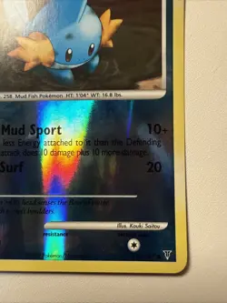 Pokemon Mudkip Reverse Holo Card 116/147 Supreme Victors 2009 - Image 4