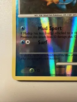 Pokemon Mudkip Reverse Holo Card 116/147 Supreme Victors 2009 - Image 5