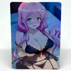 To Love Ru Lala Satalin Deviluke Goddess Anime Waifu ACG Foil Card - Image 1