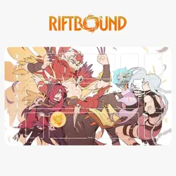 Playmat+Bag Trading Card Game Mat+Bag Xayah Riftbound Playmat League of Legends - Image 1