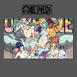 Nami Robin Yamato Chopper O-P Playmat OPCG TCG CCG Pad Trading Card Game Mat - Image 1