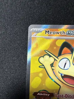 Pokemon TCG Meowth ex Full Art 107/088 Perfect Order - Image 5