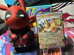 Flareon ex PLAY! Stamped Prize Pack Series 7 PRE 014/131 Pokemon TCG NM - Image 2